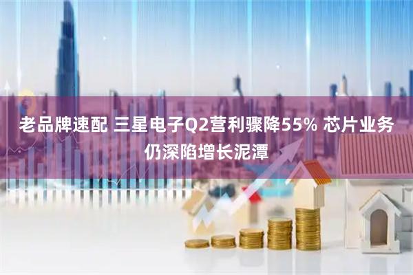 老品牌速配 三星电子Q2营利骤降55% 芯片业务仍深陷增长泥潭